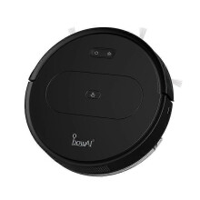 (Black) Intelligent sweeping robot, integrated sweeping, suction and mopping, automatic rechargeable remote control vacuum cleaner