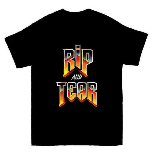 (S, black) Rip And Tear V2 T-shirt