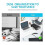 Accordian File Organizer 7 Pocket Expanding File Folder Plastic Expandable File Folder Transparent Inside 2