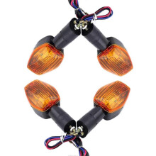 4x Motorcycle Steering Lamp Cornering Turn Signals Light Front And Rear Compatible Cbr600 Cbr600rr F5 F4i