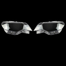 (A Piar) Car Front Glass Lens Headlamp Transparent Lampshade Auto Lamp Shell Lights Housing For Kia Sportage R 2018 2019 Headlight Cover