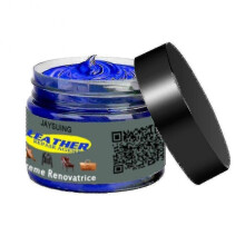 (Sapphire)Leather Color Repair Paste Leather Polishing Coloring Agent Stain Wax Cream For