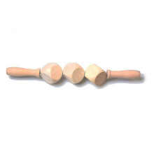 (Three stoppers) Wooden Dice Massage Tools Anti Cellulite Cubed Body Roller Manual Muscle Pain Relief Lymphatic Drainage Stick Cup