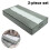 (DRAK GRAY) 2 Pack Underbed Storage Bag Organizer Tw 2