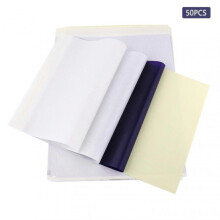 (10 Sheets) A4 Tattoo Transfer Paper Tattoo Stencil Thermal Transfer Paper Reusable Tattoo Tracing Paper Tw