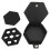 Dice Box Storage Case Tray PU Leather Sponge 6