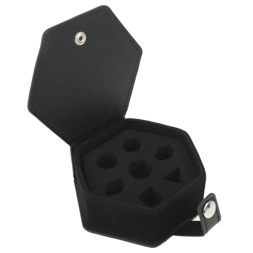 Dice Box Storage Case Tray PU Leather Sponge 1