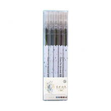5pcs/set Morandi Retro 5 Colored Permanent Marker Gel Pen Graffiti Painting Writing Scrapbooking Stationery Art Supply