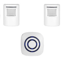 Door Chime,wireless Door Motion Sensor Detector Smart Visitor Doorbell