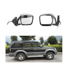 Exterior Door Rearview Side Mirror Assy for Cruiser Prado Lc90 1996-2002 5-pins Lh with Heated 8791