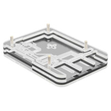 5-Layer Acrylic Case for 5 Compatible with for 5 Active Cooler Precision Cutouts