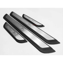 Car Accessories Door Sill Plate for Mazda 2 2012-2020 Door Sill Strip Threshold  Protection