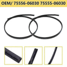 2x for 2007-2011 Toyota Camry Black Roof Top Trim Molding Kit Left & Right Side