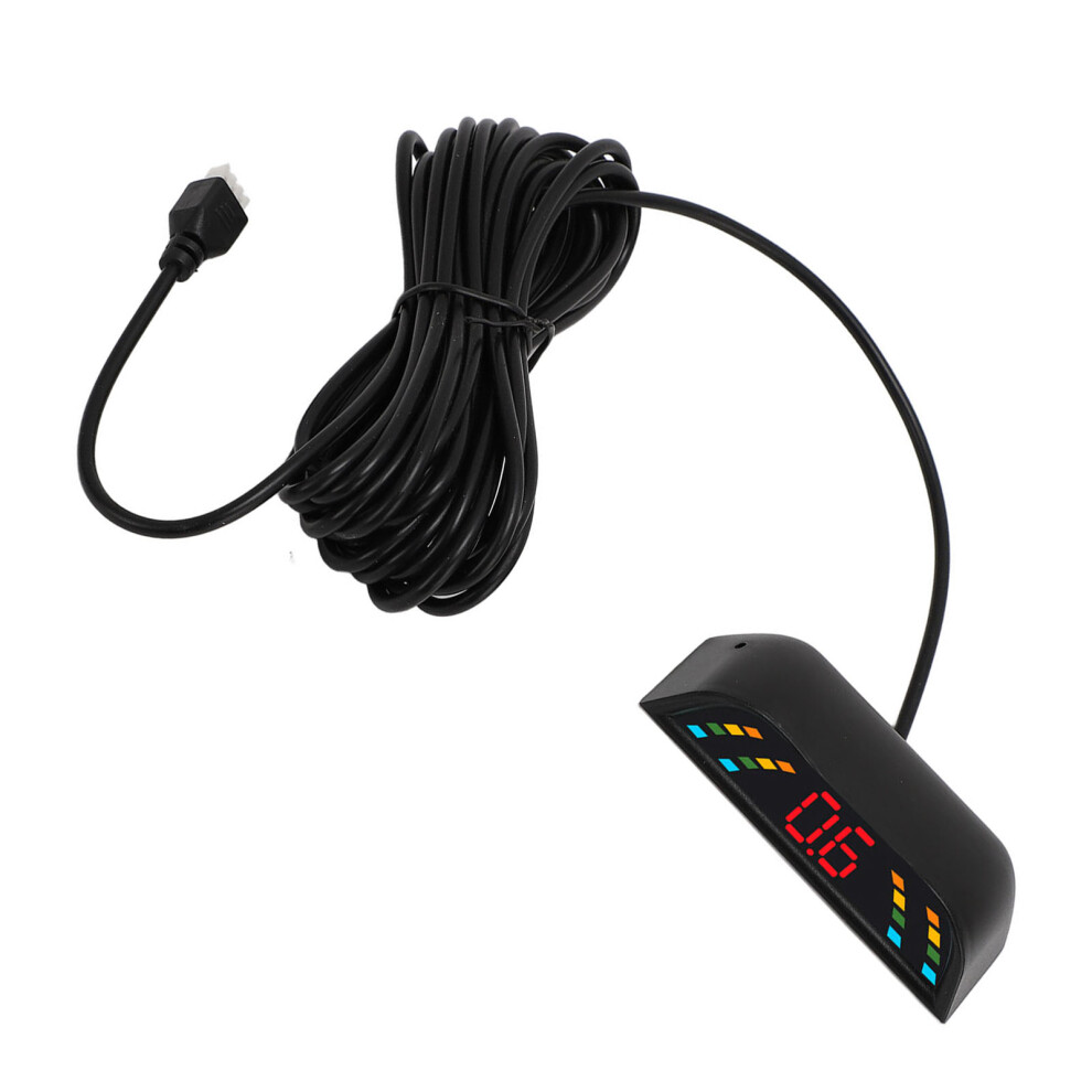 Car Parking Radar Beep System With 4 Sensors, 0.3-2M Detection Blue 8731330497704