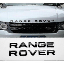 For Range Rover - Gloss Black Lettering Badge Emblem Set for Vogue Sport And Evoque Models
