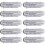 10 Pack Windshield Applicator Glass Treatment Water Repellent Rain Repellent Cleaning with Applicator 1