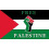 Palestine flagga  150*90 cm 1