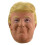 (D) Donald Trump Mask-latex Full Head (adult Size) 1
