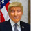(A) Donald Trump Mask-latex Full Head (adult Size) 2