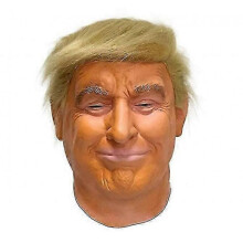 (A) Donald Trump Mask-latex Full Head (adult Size)