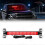 (Red) 40 Led Strobe Light Emergency Flash Warning Lamp Auto Windshield Bar Traffic Advisor Flashlight Red Blue Car Accessories 12v-24v 1