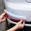 (2Pcs Black) 2pcs Car Bumper Protector Strip Guard Corner Protection Strips Scratch Protector Crash Blade Anti-collision Auto Accessories 1