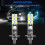 4pcs H1 6000k Super White 80w Led Headlight Kit Fog Driving Light 5