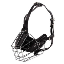 Bull Terrier Muzzle for Reliable Training, Anti-biting Solution with Neoprene Padding And Breathable Wire Basket