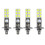 4pcs H1 6000k Super White 80w Led Headlight Kit Fog Driving Light 1