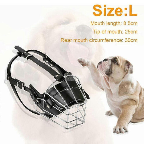 Bull Terrier Muzzle for Reliable Training, Anti-biting Solution with Neoprene Padding And Breathable Wire Basket 1