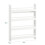 SoBuy Kids Wall Bookshelf 4-Tier White 11