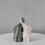 1 Pair Magnet Elephant Couples Ceramic Figurine Elephant Miniature Desk Elephant Couples 21