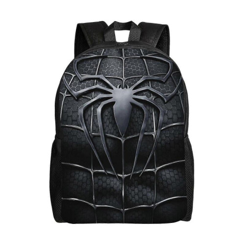 Spider Man Backpack, Travel Laptop Backpack, Water Resistant College School Computer Bag, Durable
