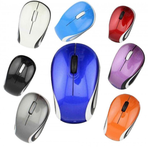 (Purple) Mini Small Wireless Mouse For Travel Optical Portable Mini Wireless Mouse With Usb Receiver For Pc Laptop 1