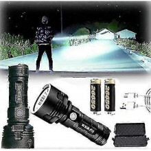 30000-100000 Lumens High Power LED Waterproof Torch Light Super Bright, 3 Modes Most Powerful 50w Xlm-p70 LED USB Rechargeable Torch