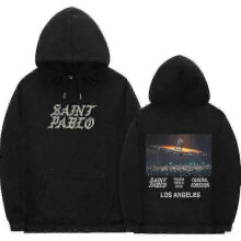 (Q02755*black, S) Cactus Jack Hoodie Men Women Double-sided Logo Print Look Mom I Can Fly Travis Scott Hoodies Unisex Fashion Hip Hop Streetwear