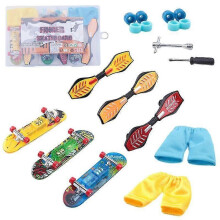 Mini Skateboards for Fingers Fingertips Fingerboards Skateboard Finger Toys Professional Light Up Fingerboard for Birthday Gifts