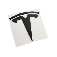 (3 Matte black Back) Metal Replacement Sticker For Tesla Model 3 Y Front Back Trunk Logo Replace Emblem Decals Stickers Accessories