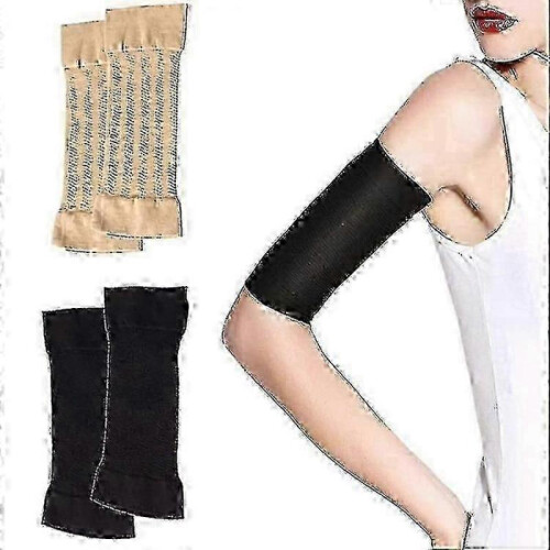 (beige) Flabby Arm Compression Wrap - Medical-grade Shaper Sleeve For Circulation 1