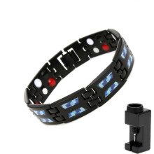 Unique Titanium Magnetic Therapy Bracelet