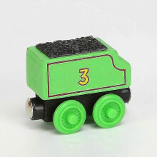(3 car) Thomas And Friends Wooden Pocket Toy Train Model Toys Molley Gold Diesel Lady Toby Track Train Toys For Boys Children Birthday Gifts