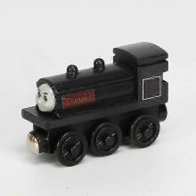 (Donald) Thomas And Friends Wooden Pocket Toy Train Model Toys Molley Gold Diesel Lady Toby Track Train Toys For Boys Children Birthday Gifts