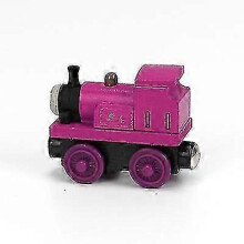 (LADY) Thomas And Friends Wooden Pocket Toy Train Model Toys Molley Gold Diesel Lady Toby Track Train Toys For Boys Children Birthday Gifts