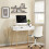 SoBuy Bureau 2 tiroirs - 90x45x77cm 2