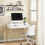 SoBuy Bureau 2 tiroirs - 90x45x77cm 9