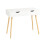 SoBuy Bureau 2 tiroirs - 90x45x77cm 12