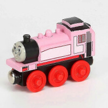 (Rosie) Thomas And Friends Wooden Pocket Toy Train Model Toys Molley Gold Diesel Lady Toby Track Train Toys For Boys Children Birthday Gifts