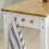 SoBuy Bartafel met 2 Barkrukken - Wit 8
