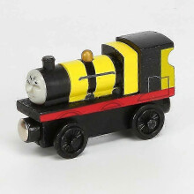 (bill) Thomas And Friends Wooden Pocket Toy Train Model Toys Molley Gold Diesel Lady Toby Track Train Toys For Boys Children Birthday Gifts