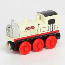 (stanley) Thomas And Friends Wooden Pocket Toy Train Model Toys Molley Gold Diesel Lady Toby Track Train Toys For Boys Children Birthday Gifts